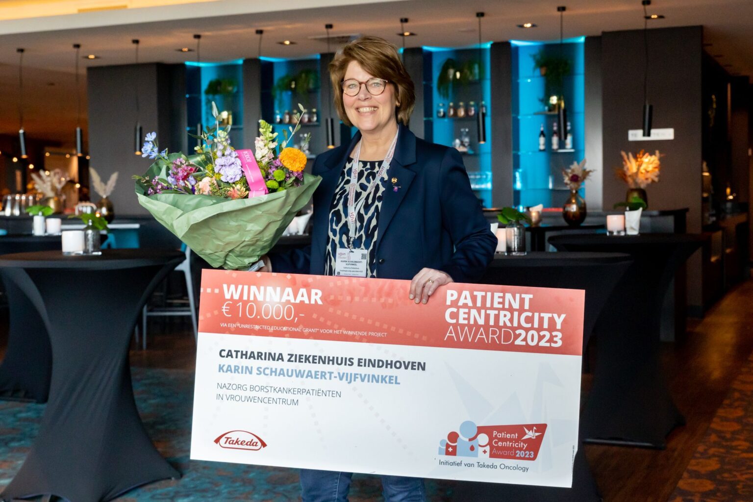 Winnaar 2023 verpleegkundig specialist Karin SchauwaertVijfvinkel Catharina Ziekenhuis Winnaar 2023 verpleegkundig specialist Karin SchauwaertVijfvinkel Catharina Ziekenhuis